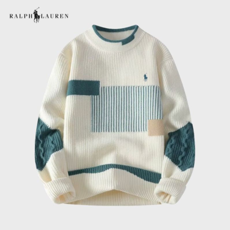 Color-Block Signature Knit Milan