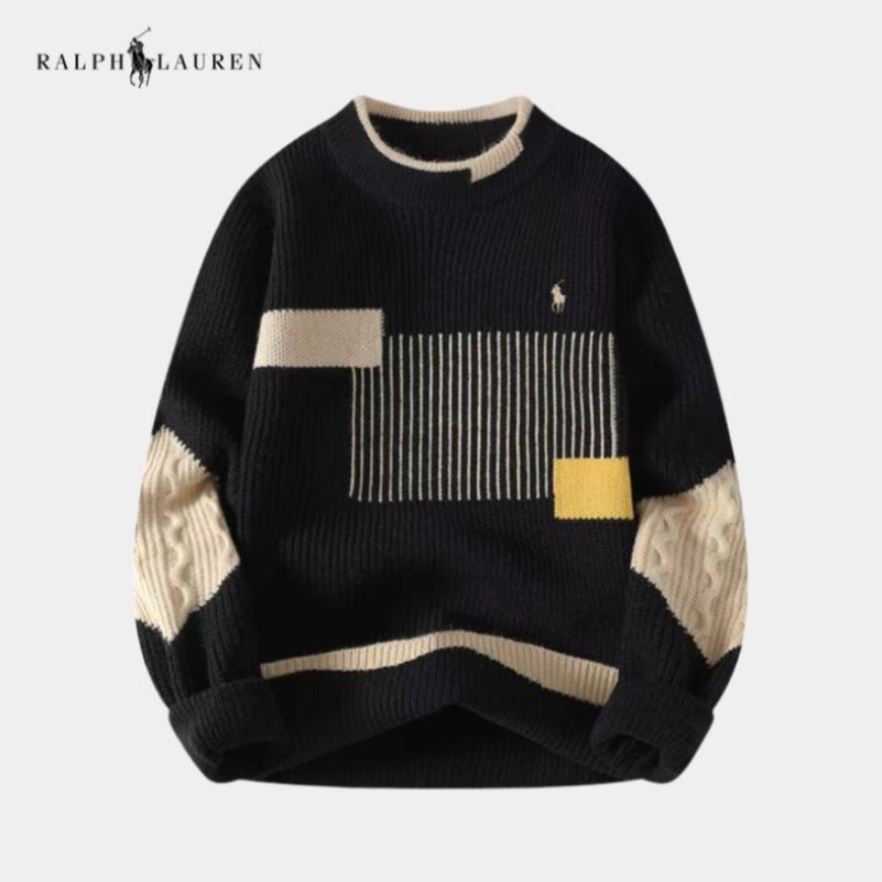 Color-Block Signature Knit Milan