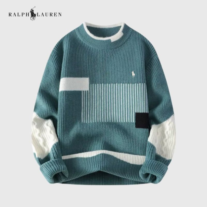 Color-Block Signature Knit Milan